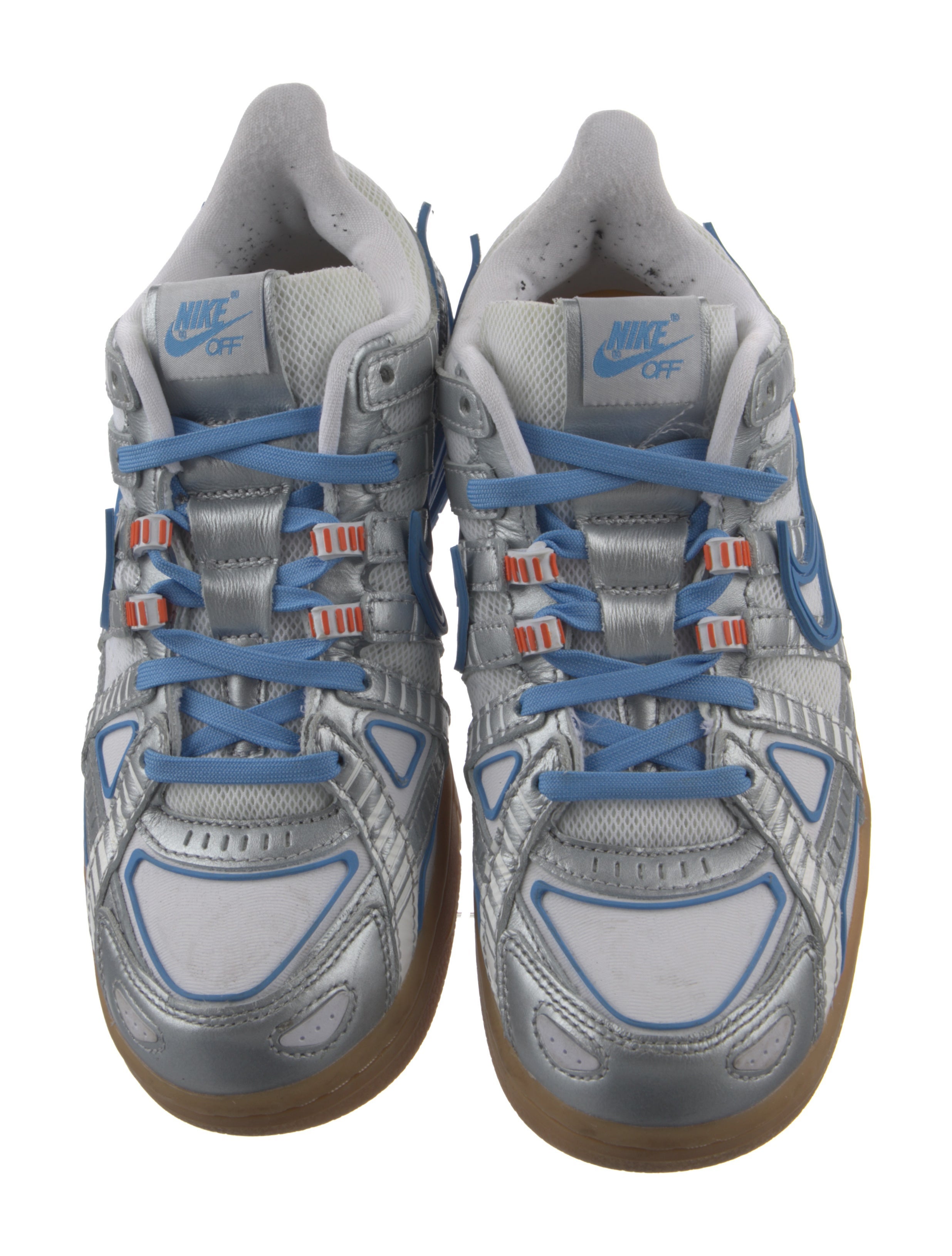 Off-White x Nike Air Rubber Dunk 'University Blue' Sneakers